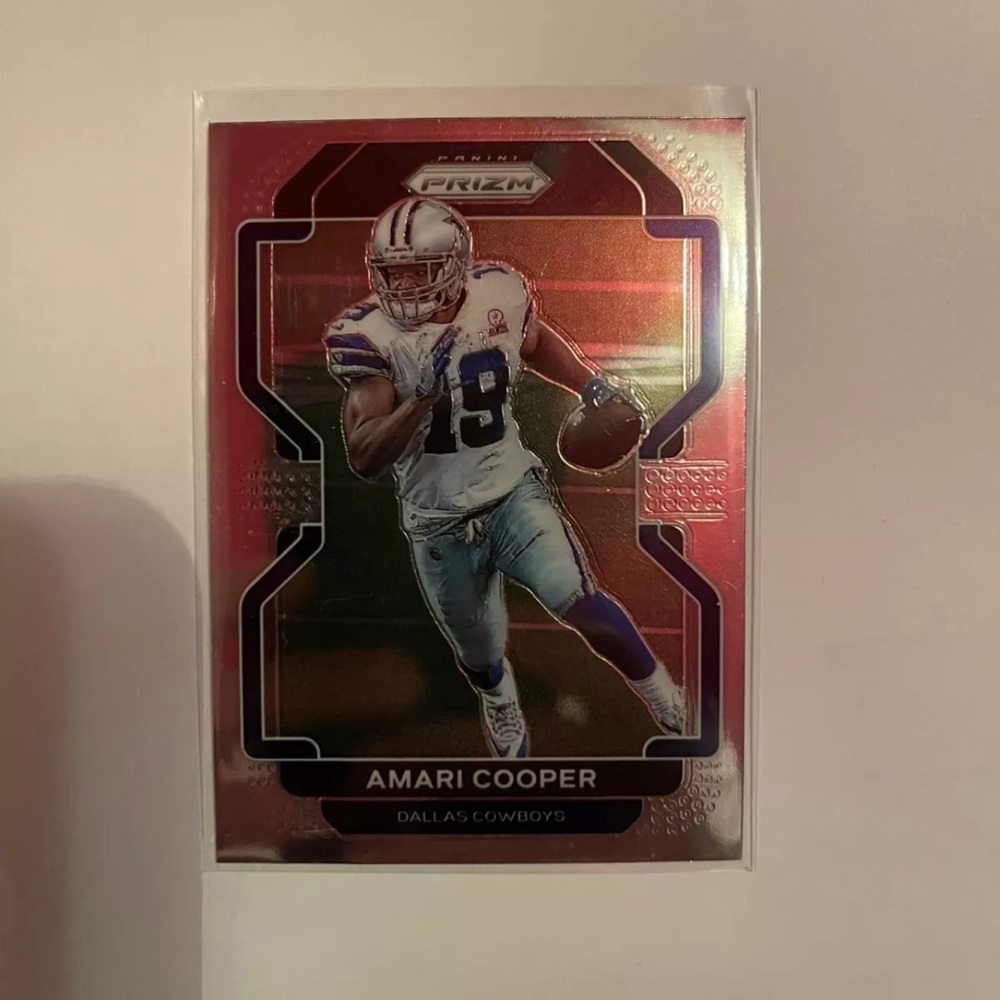 2021 Panini Prizm Football Amari Cooper Dallas Cowboys base card #238